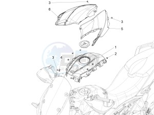 ETV 1200 Caponord Rally (EMEA, APAC) drawing Tank cover