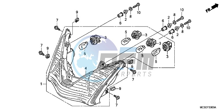 REAR COMBINATION LIGHT