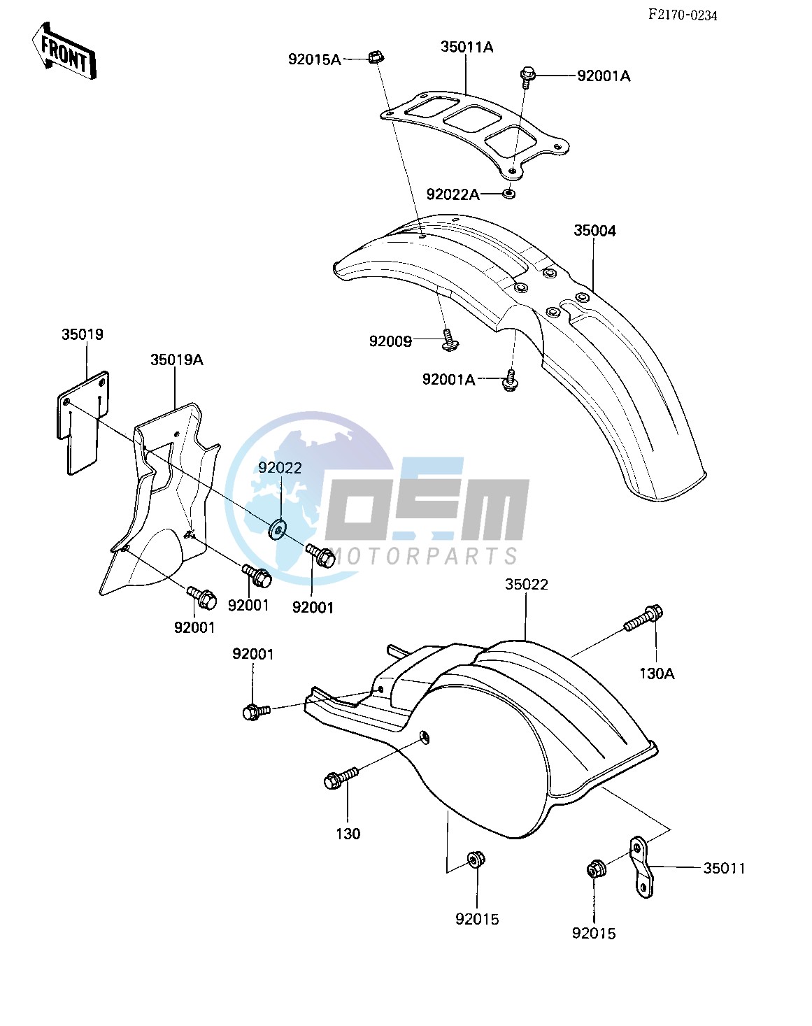 FENDERS -- 84 A2- -