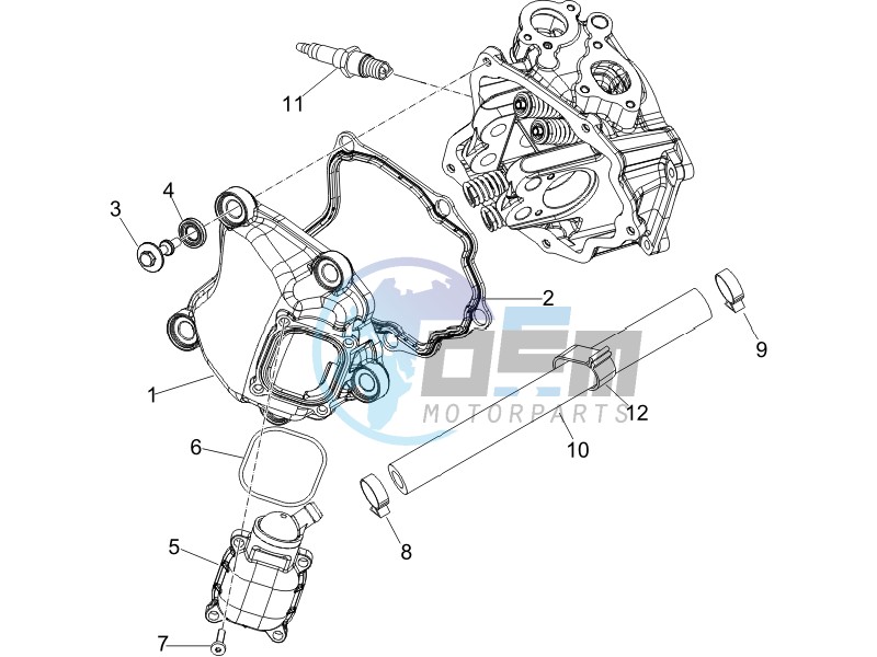 Cylinder head cover