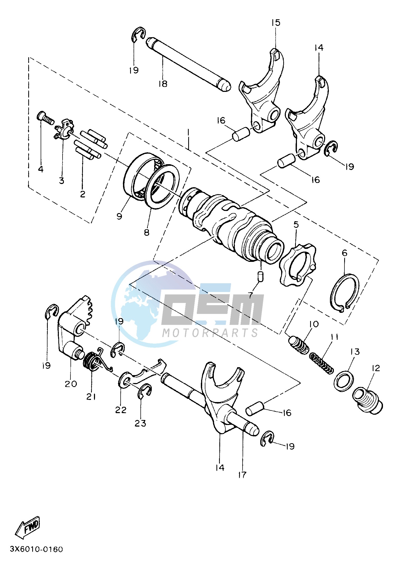 SHIFT CAM & FORK