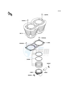 W800 EJ800ABF GB XX (EU ME A(FRICA) drawing Cylinder/Piston(s)