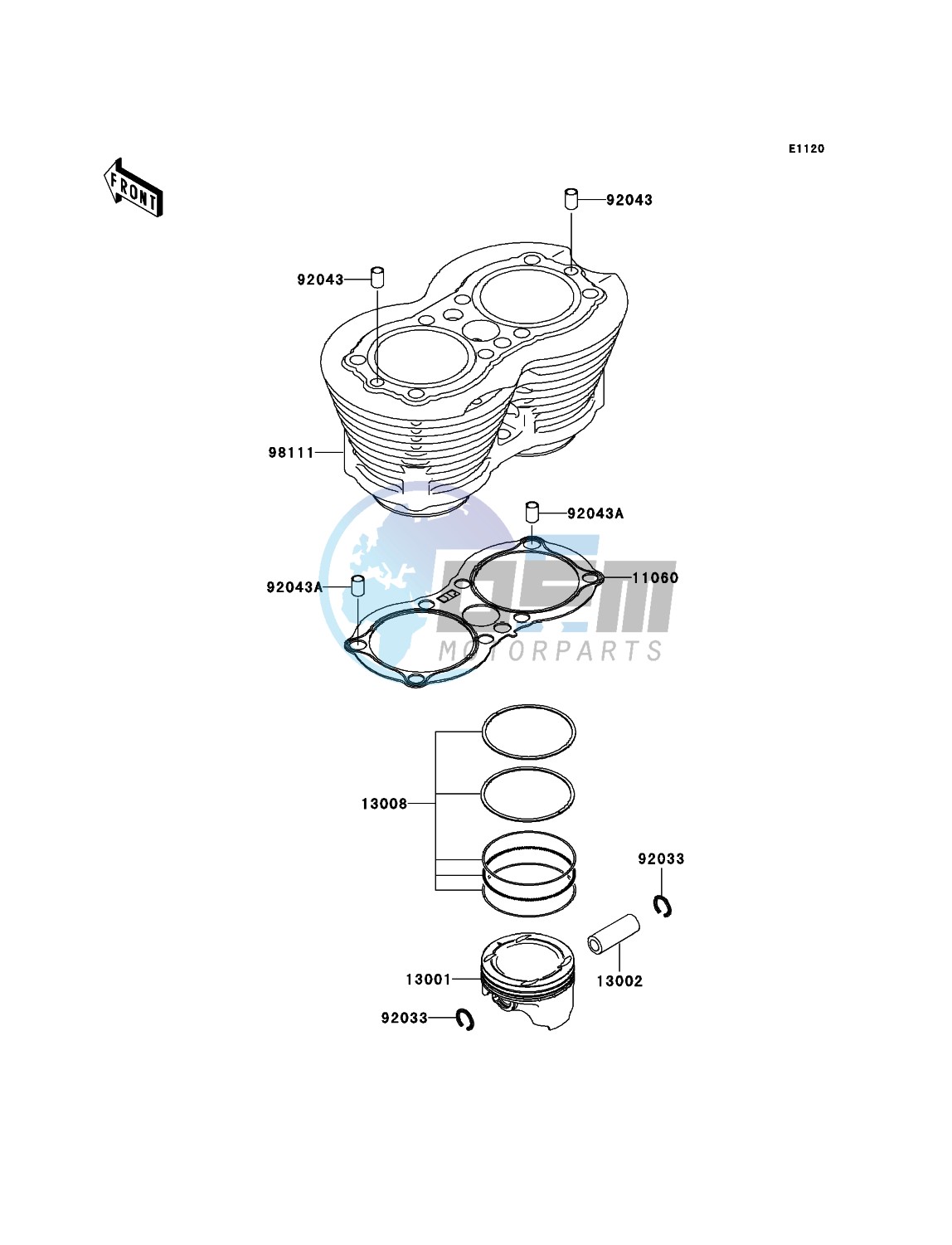 Cylinder/Piston(s)