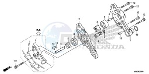 TRX500FA7G TRX500 Europe Direct - (ED) drawing OIL PUMP