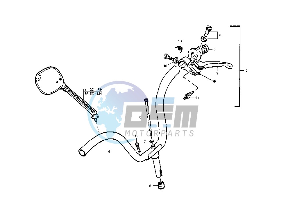 Rear brake control