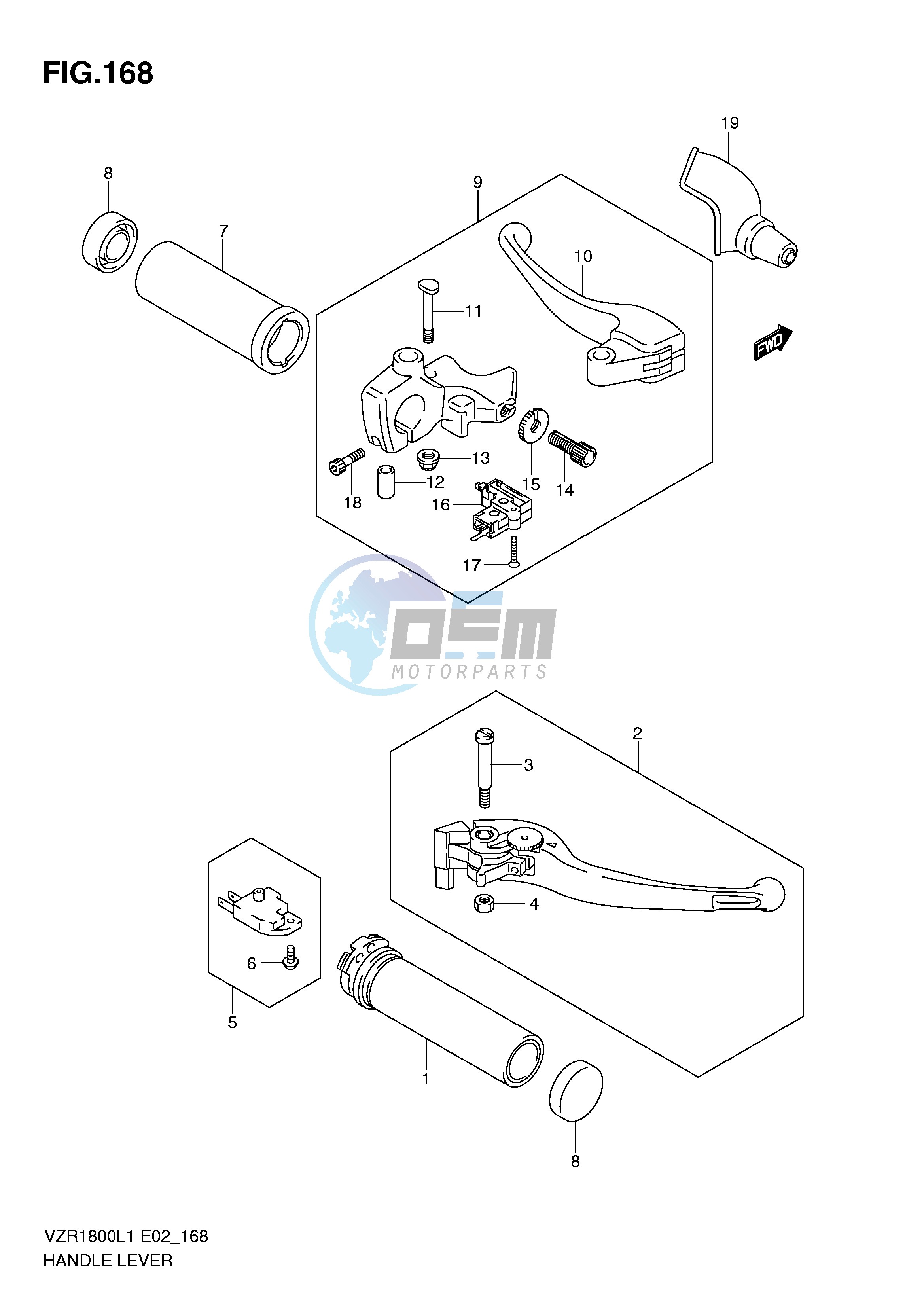 HANDLE LEVER (VZR1800ZL1 E19)