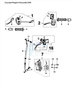 FIGHT 4 50 2T ICEBLADE drawing BRAKING SYSTEM