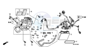 CBR600RAA F / CMF drawing ABS CONTROL UNIT (CBR600RA)