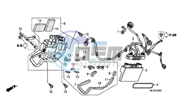 ABS CONTROL UNIT (CBR600RA)