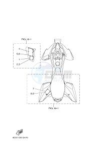 YFM250R RAPTOR 250 (33B7) drawing EMBLEM & LABEL 1