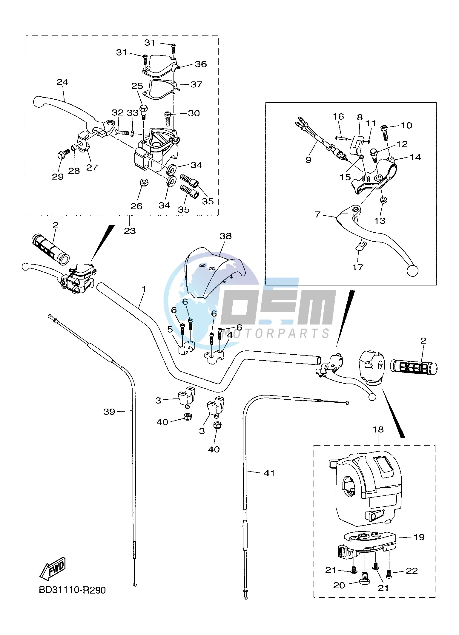 STEERING HANDLE & CABLE