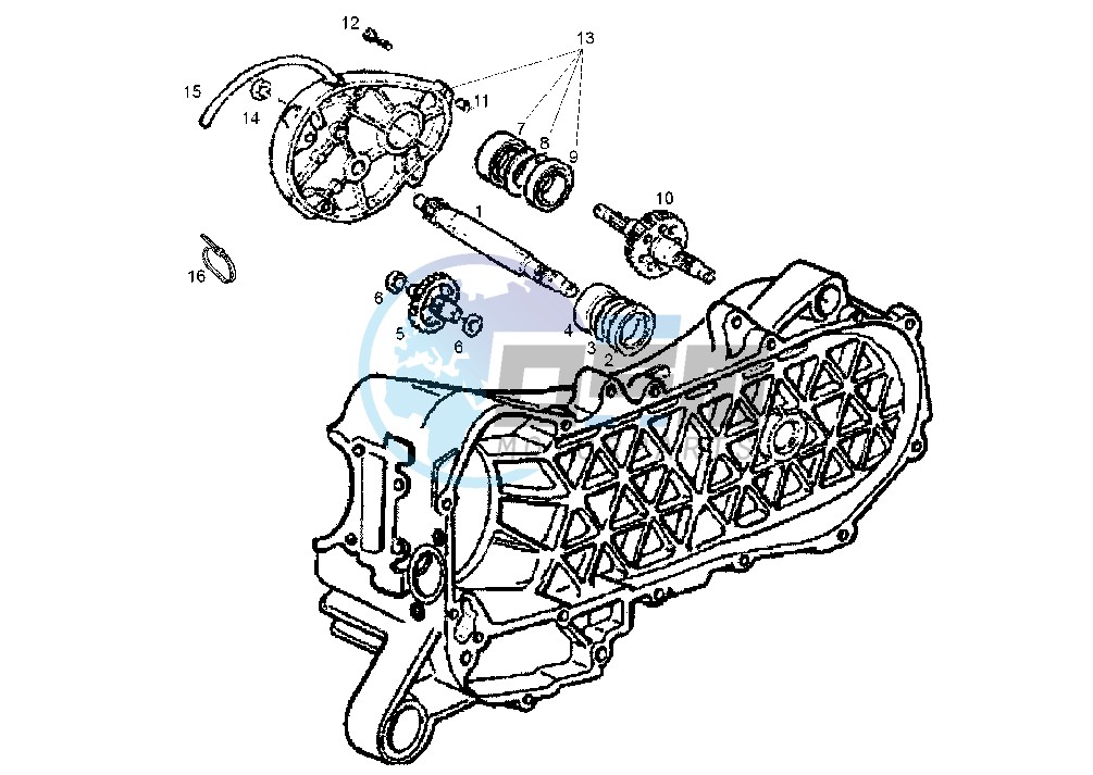 GEAR GROUP 50CC