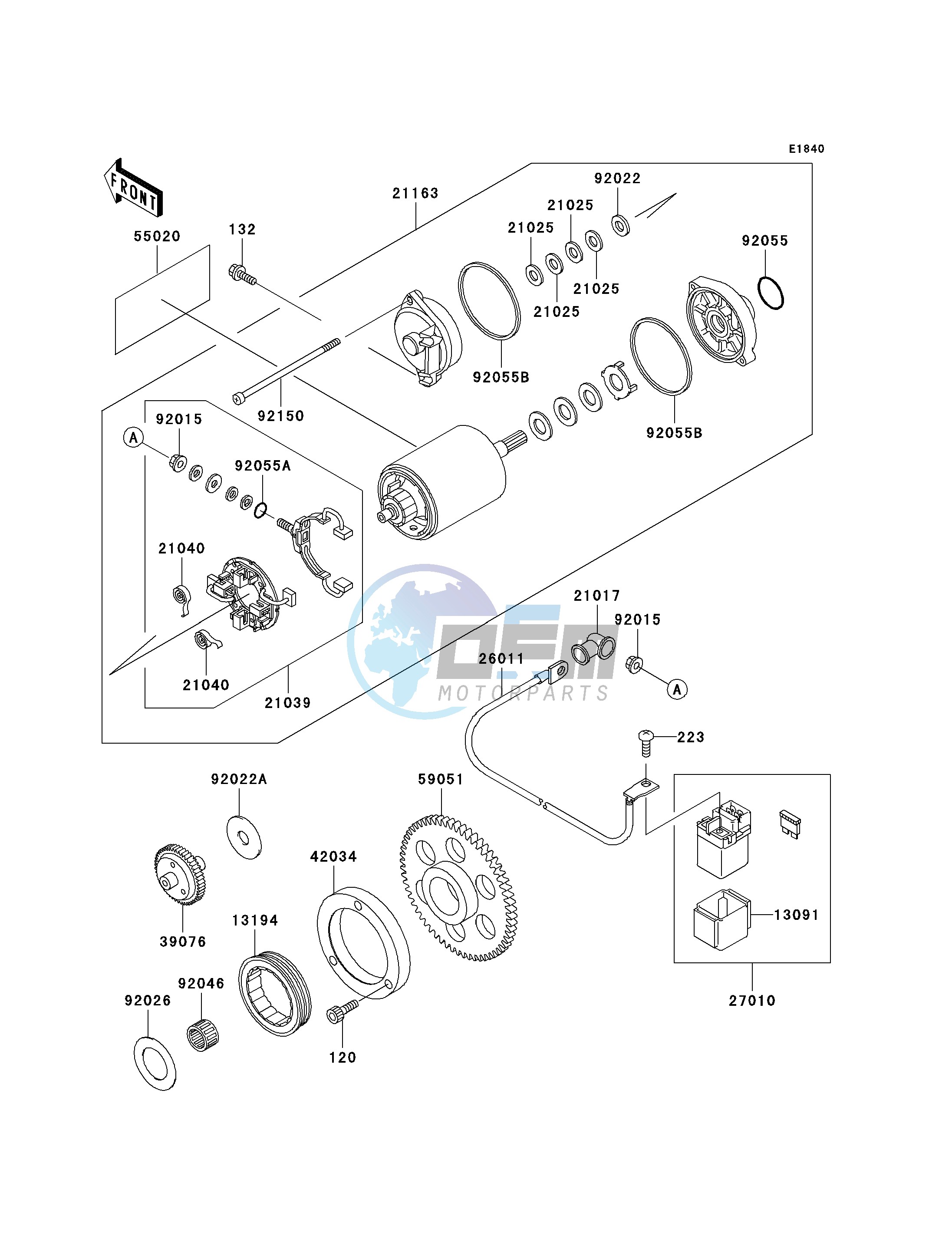 STARTER MOTOR