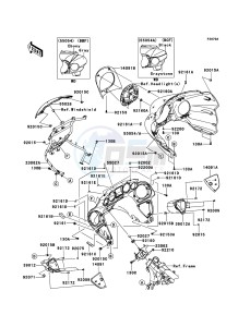 VN1700_VOYAGER_ABS VN1700BBF GB XX (EU ME A(FRICA) drawing Cowling