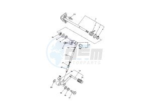 TDM 900 drawing SHIFT SHAFT