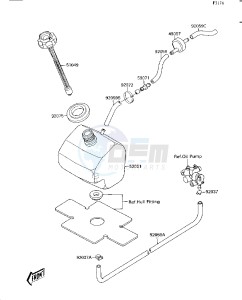 JS 300 A [300 SX] (A1-A5) [300 SX] drawing OIL TANK-- JS300-A1_A2- -