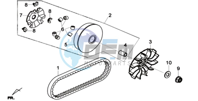 CLUTCH / V BELT