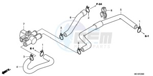 NSA700A9 Europe Direct - (ED / MME) drawing AIR INJECTION SOLENOID VALVE