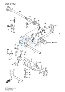 DR-Z125L EU drawing GEAR SHIFTING