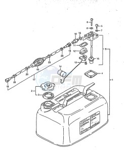 DT 140 drawing Fuel Tank