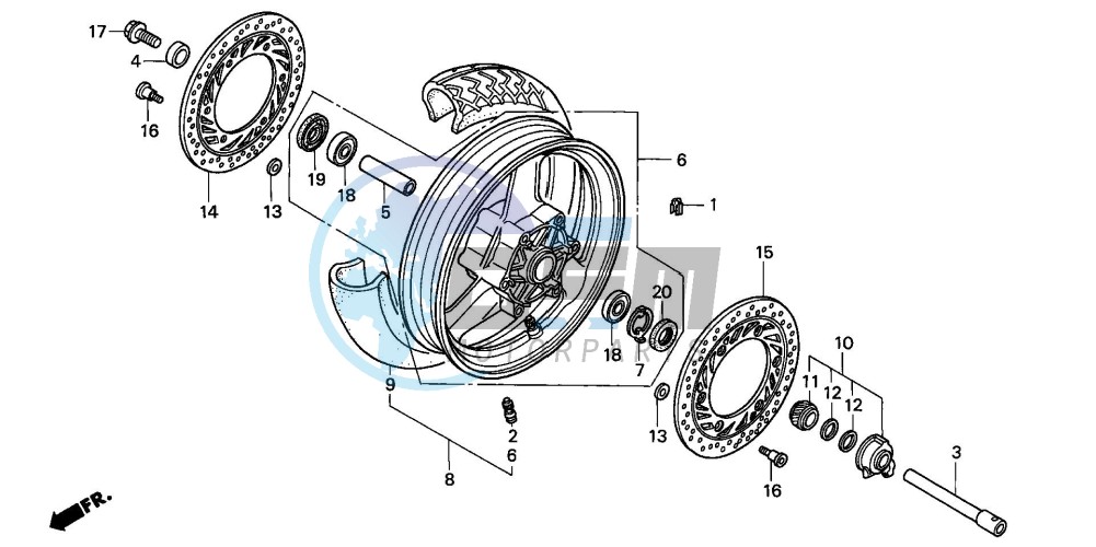 FRONT WHEEL