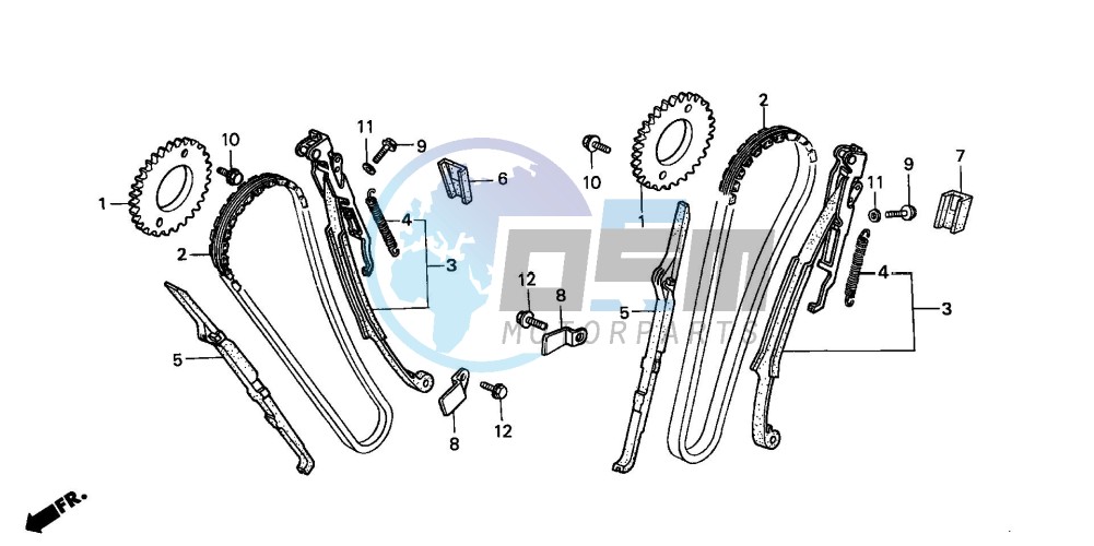 CAM CHAIN/TENSIONER