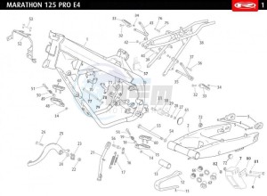 MARATHON-125-E4-PRO-WHITE drawing CHASSIS