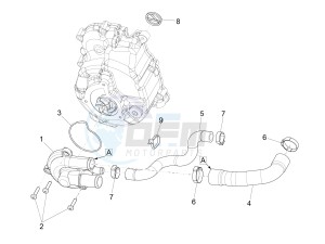 GTV 300HPE SEI GIORNI IE E4 ABS (EMEA) drawing Cooler pump