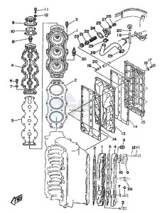 225B drawing CYLINDER--CRANKCASE-2