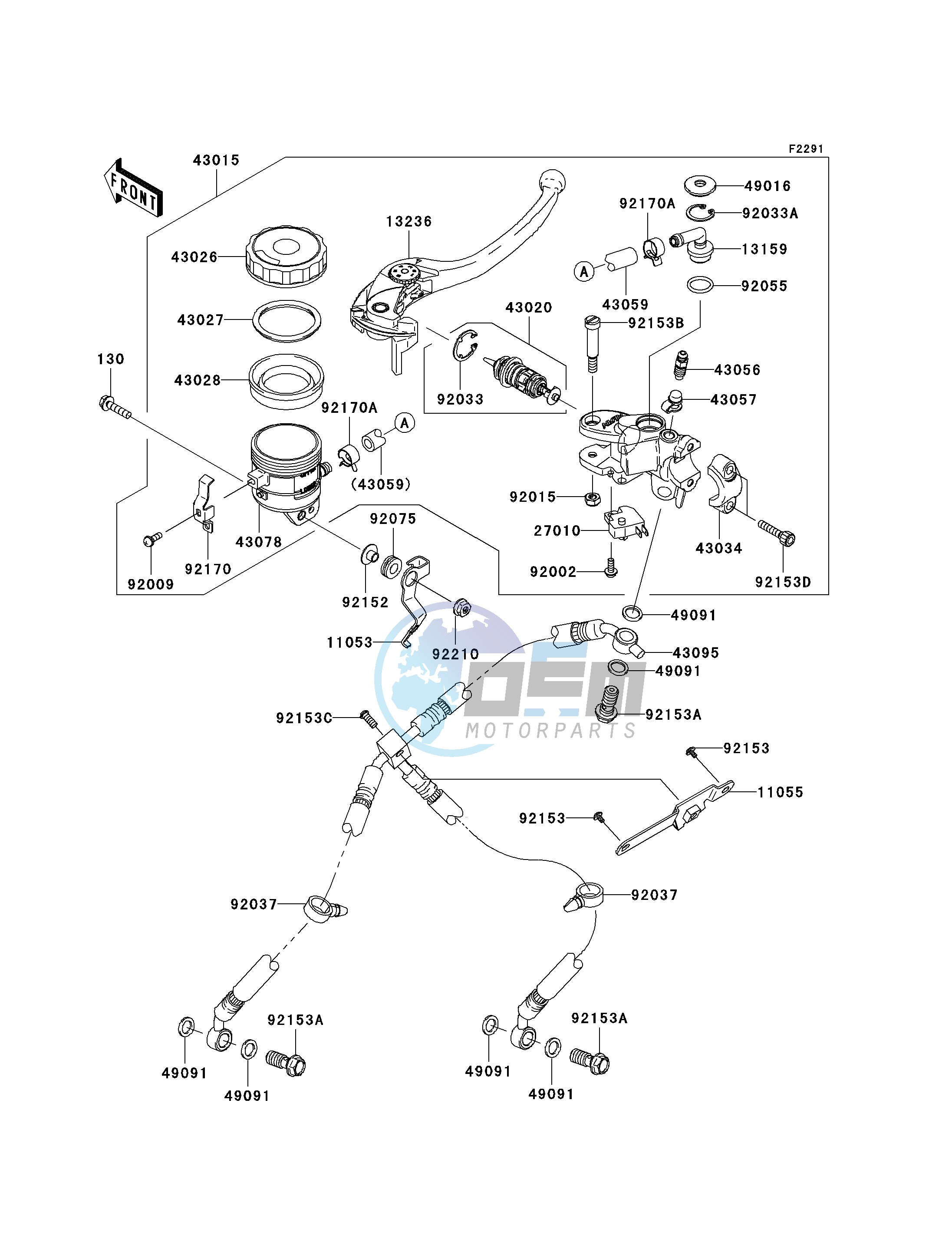 FRONT MASTER CYLINDER