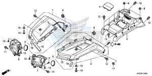 TRX420FE1E TRX420 Europe Direct - (ED) drawing FRONT FENDER