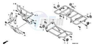 TRX250TMA U drawing CARRIER