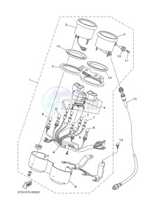 YB125 (2CS7) drawing METER