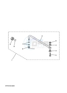 F225AETX drawing STEERING-ACCESSORY-1