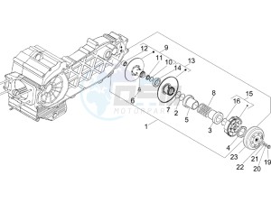 Beverly 500 (USA) USA drawing Driven pulley