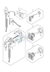 DF 250AP drawing Switch