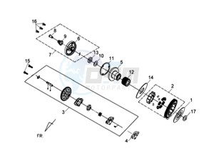 WOLF 125 SBN drawing OILPUMP