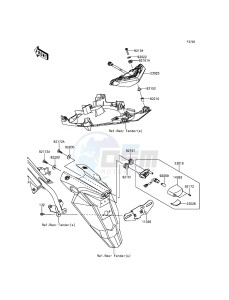 ER-6N_ABS ER650FEF XX (EU ME A(FRICA) drawing Taillight(s)