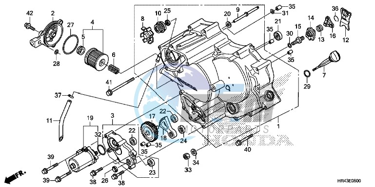 FRONT CRANKCASE COVER