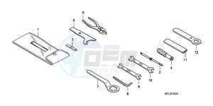 CBR1000RR9 Australia - (U / SPC) drawing TOOLS