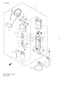 GSX-R1000 drawing FUEL PUMP