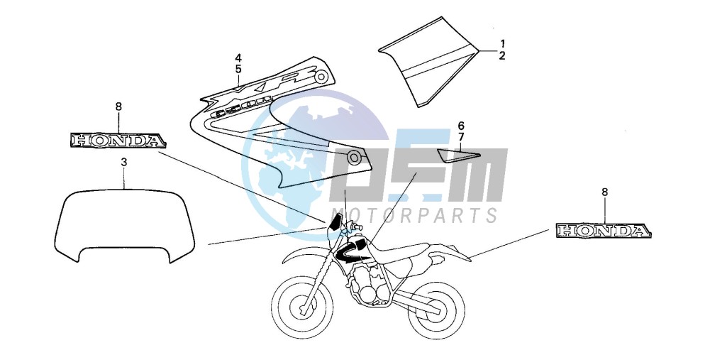 STRIPE (XR650R3)