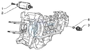 X9 180 Amalfi drawing Electric starter