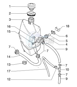 Super Hexagon 180 GTX 12 inch drawing Expansion tank