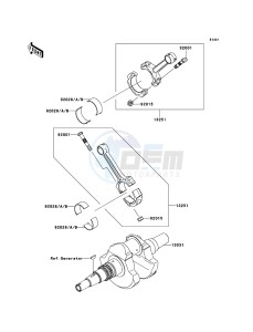 KVF750_4X4 KVF750D9F EU GB drawing Crankshaft