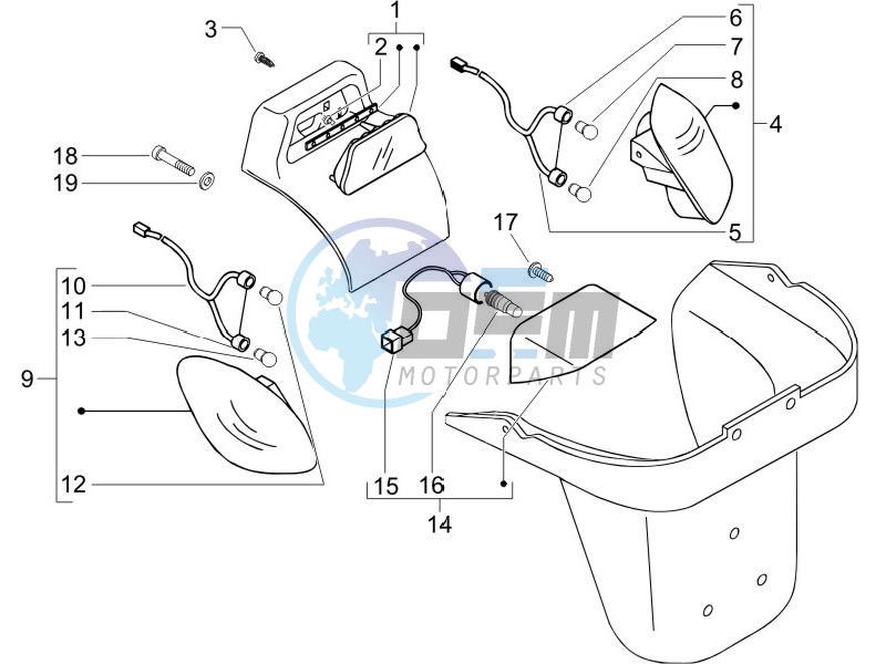 Tail light - Turn signal lamps