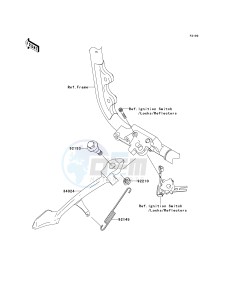 VN 2000 E [VULCAN 2000 CLASSIC] (6F-7F) E6F drawing STAND-- S- -