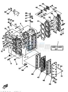 90A drawing CYLINDER--CRANKCASE