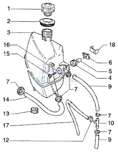 Super Hexagon 125 gtx 12 inch drawing Expansion tank