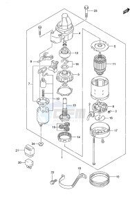 DF 20A drawing Starter Motor Electric Starter